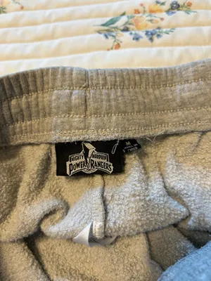Mighty Morphin Power Rangers Sweatpants Gray Size M thumbnail 6