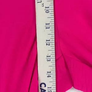 Cato Hot Pink Tiered Palazzo Pant Wide Leg Elastic Waist Lightweight Trouser Med thumbnail 11
