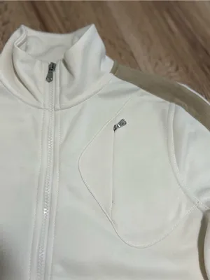 Lauren Active Ralph Lauren Cream Track Jacket Womens S Y2K Full Zip Mock Neck thumbnail 5