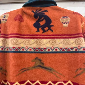 Lake Matley fleece jacket no size tag.‎ See pics for measurements. Aztec thumbnail 6