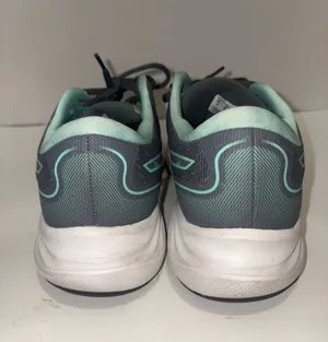 ASICS Women's Gel-Excite 9 running sneakers in the "Sheet Rock / Oasis Green" colorway thumbnail 3