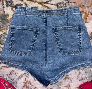 Wild Fable High-Rise Shorts Denim thumbnail 3