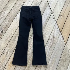 Banana Republic Factory Women's Black Slim Flare Jeans Size 25/0 thumbnail 2