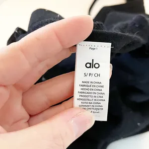 Alo Yoga Pointelle Sweater Be Mine Bra Bralette Black Small thumbnail 3
