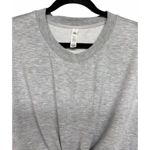 Alo Yoga Dreamy Wrap Pullover Sweatshirt Heather Gray Women's‎ Size Large thumbnail 3