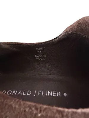 DONALD J PLINER Ferny Brown Suede Wedges Size 7 thumbnail 4