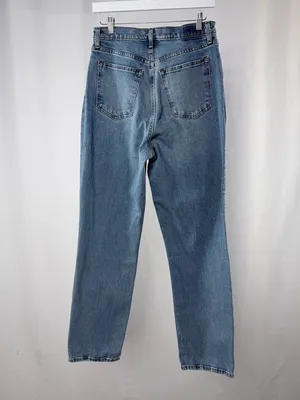 Abercrombie & Fitch The 90's Straight Ultra High Rise Curve Love Jeans Size 29‎ thumbnail 3