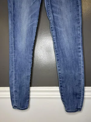 American Eagle Outfitters Highest Rise Jegging Jeans Womens 8 Med Wash Stretch thumbnail 3
