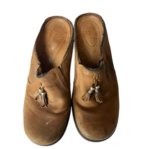 Ariat Mendocino Tassel Dark Aged Shoes Clogs Women's 8B Leather Slip-on thumbnail 9