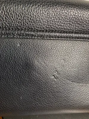 kate spade Black Pebbled Leather Crossbody with Gold Chain Leila SHOULDERBAG thumbnail 5