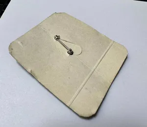Sarah Coventry Letter Initial A Silver Tone Brooch Pin Signed thumbnail 7