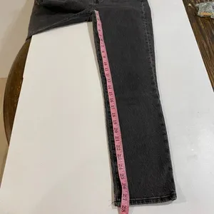 Madewell The Perfect Vintage Jean Black Wash Mom Jeans Size 25 thumbnail 9