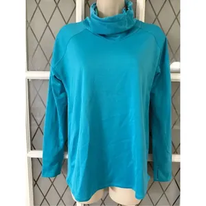 NIKE Women’s Relay Running Top Midweight Long Sleeve Funnel Neck Size XS thumbnail 4