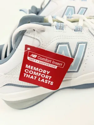 New Balance WX608v5 Sneakers White and Light Blue thumbnail 10