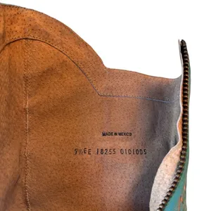 Matisse Tumbleweed Western Cowgirl Boots Cognac Turquoise Leather 9.5EE NWOT thumbnail 9