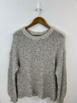 Madewell Gray Wool Blend Sweater Size Medium  thumbnail 3