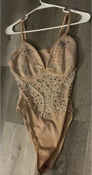 Custom Rave Bodysuit Pink Size M thumbnail 1