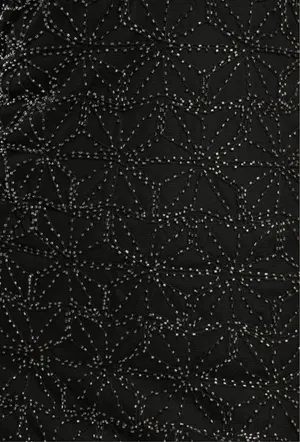 NWT Lulus Soiree Sparkles Black Beaded Strapless Mini Dress thumbnail 7
