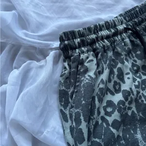 Best Lucky Wide Leg Leopard Print Sweatpants thumbnail 4