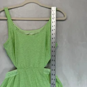 Outdoor Voices Exercise Dress Athletic Cutout Activewear Dress Green Size‎ M thumbnail 3