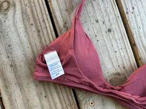NWOT L*Space Daisy bikini top mauve thumbnail 4