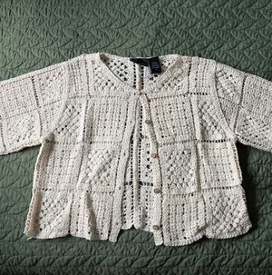 Liv Los Angeles crocheted top thumbnail 3