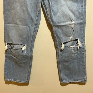 Abercrombie & Fitch SHORT The Ankle Straight Ultra High Rise Jeans Size 26/2S thumbnail 7