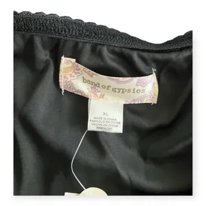 Womens Rho Black Floral Slip Skirt thumbnail 6