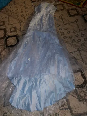 Levetir blue tulle and lace dress sz.S thumbnail 5