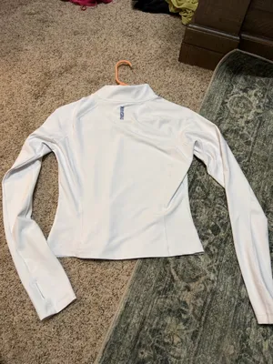 Gymshark White Quarter-Zip Pullover PULSE 1/4 ZIP thumbnail 11