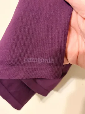 Women's Mauve Patagonia Capilene Cool Trail T-Shirt Purple Size Large thumbnail 3
