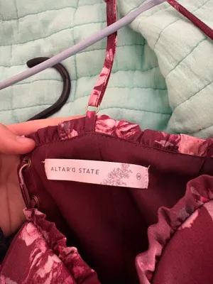 Altar'd State Maxi Dress Floral thumbnail 5