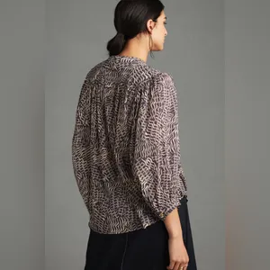 Anthropologie Sydney Dolman‎ Sleeve Blouse size small thumbnail 2