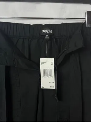 NWT Buffalo David Bitton Biley Black Utility Cargo Pants thumbnail 2
