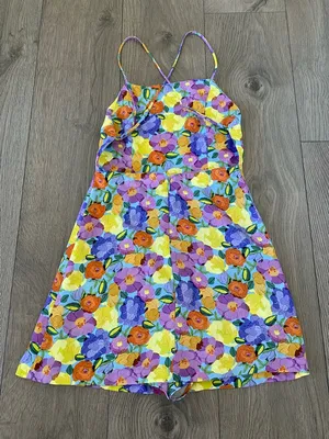 Zara Floral Romper thumbnail 4