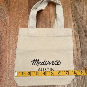 NWOT Madewell Austin Canvas Tote Bag thumbnail 5
