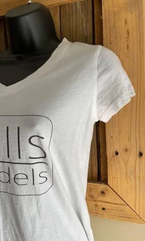 Bella Zoolander White T-shirt Balls Models Size Medium thumbnail 5