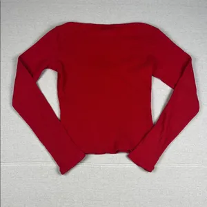 Skims waffle Henley in red
Size: Large thumbnail 3