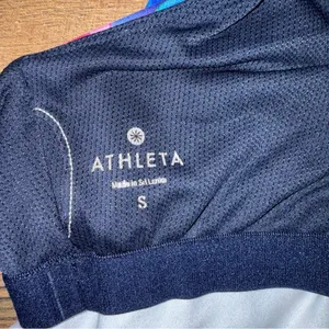 Athleta Blue and Pink Activewear Women's Bra Top thumbnail 13