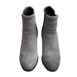 Sorel After Hours Chelsea Boots Women’s Size 10 Suede Leather Gray Wedge Heel thumbnail 2