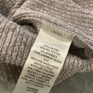 NWOT Open Edit Size S Oversized gray Ribbed Knit Button Front Cardigan Sweater thumbnail 10