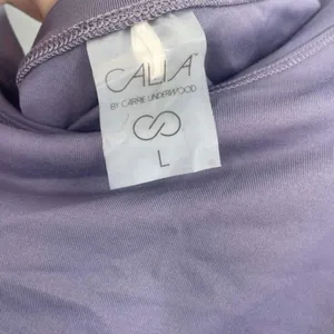 CALIA by Carrie Underwood Women's‎ Long Sleeve Elastic V Back Top Purple Large thumbnail 6