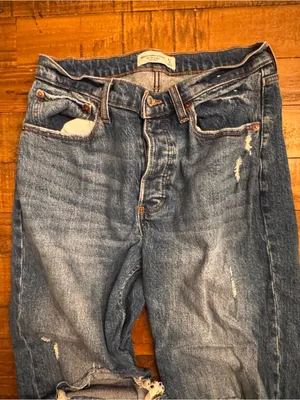 ABERCROMBIE '90s Baggy Low Rise Jeans thumbnail 3