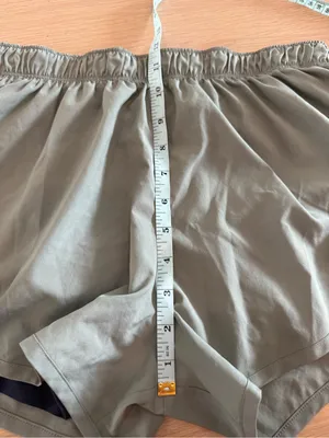 New Balance lined running shorts green womens MEASUREMENTS thumbnail 5