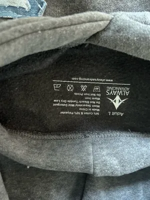 Denim Star Sweatshirt Gray Size L thumbnail 3