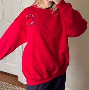 Gildan Ohio State Smiley Face Crewneck thumbnail 3