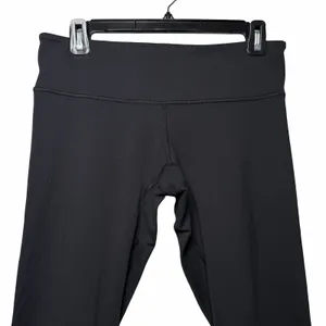 Lululemon Womens Size 8 Black Crop Leggings 21" Inseam High Rise Yoga Athletic thumbnail 4
