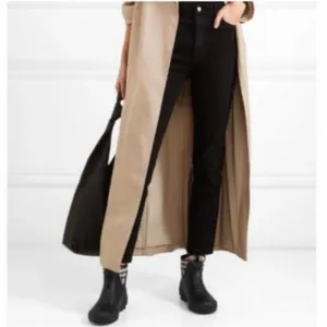 BURBERRY Check Canvas Trimmed Rubber Rain Boots thumbnail 3