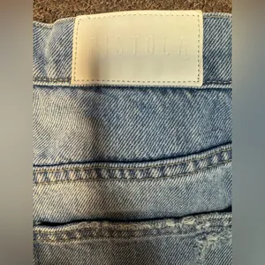 Pistola Distressed Light Wash Straight Leg Jeans Size 28 Ripped Denim Trendy thumbnail 6