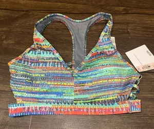 Victoria’s Secret Sport strappy multicolored S athletic bra thumbnail 1